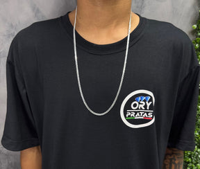 Prata maciça legítima 925 3’mm / 70cm