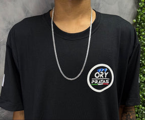 Prata maciça legítima 925 4’mm / 70cm