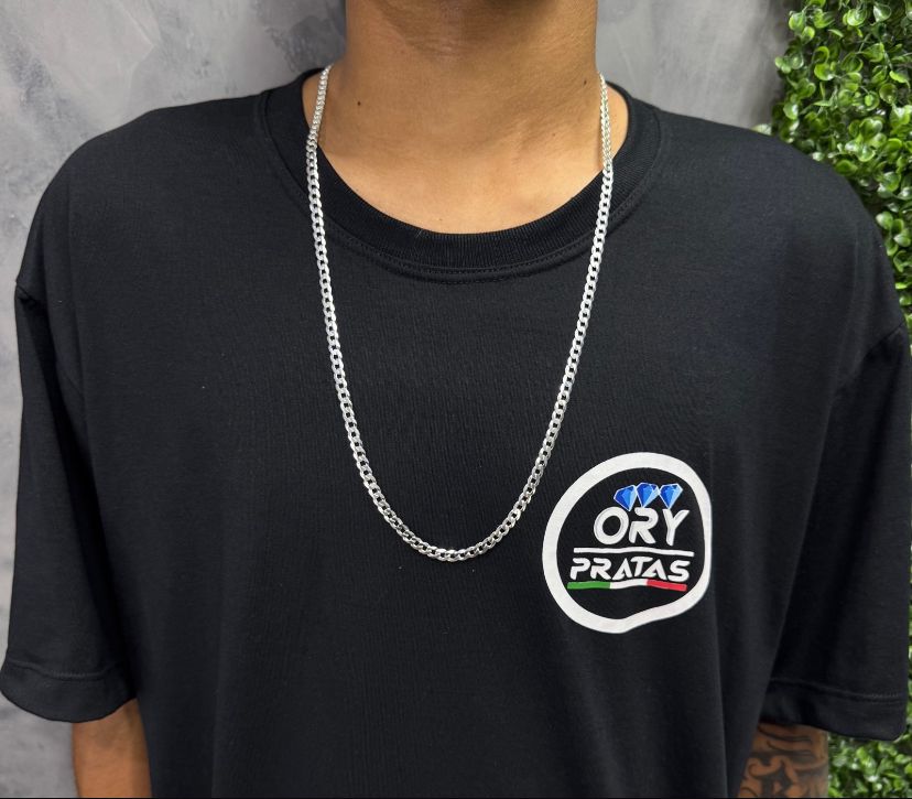 Prata maciça legítima 925 5’mm / 70cm